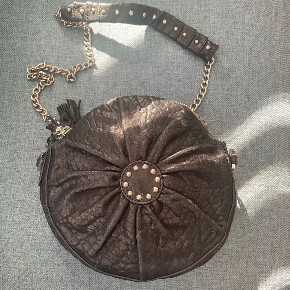 Pour La Victoire Studded Circle Bag Crossbody